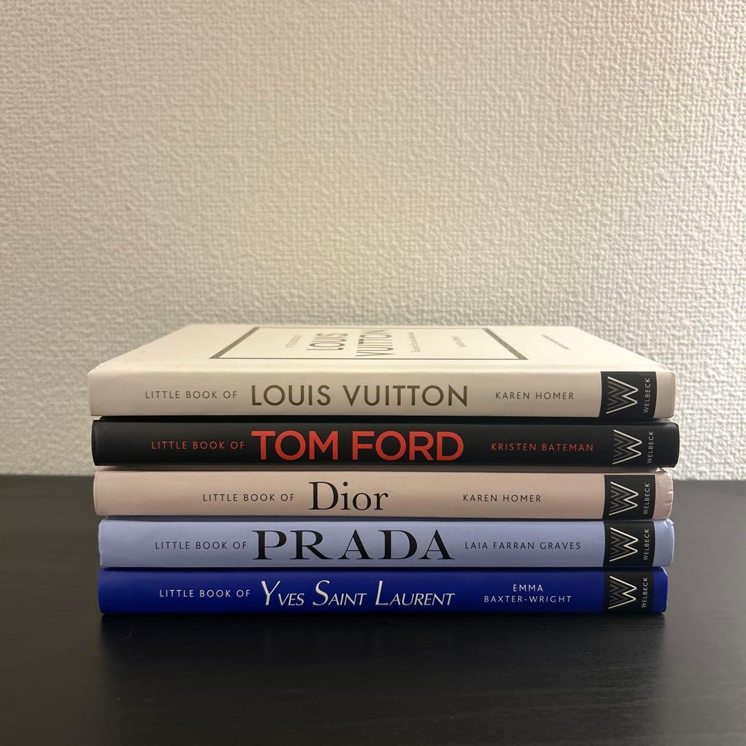 1冊ずつの購入可！ハイブランド・ファッションアイコンのリトルブック5冊セット 1冊ずつの購入可！ハイブランド・ファッションアイコンのリトルブック5