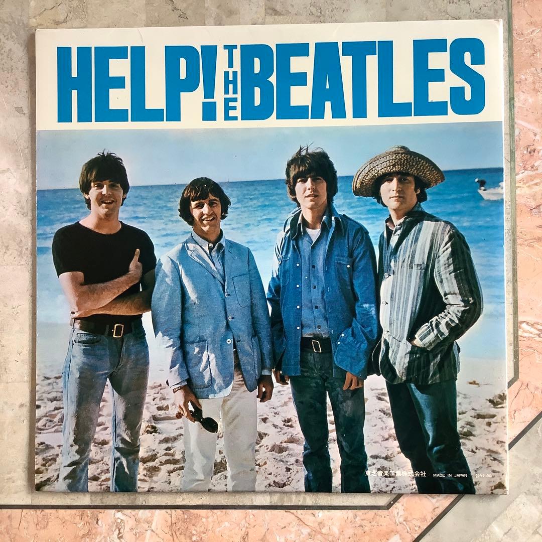 レア美品! ビートルズ ヘルプ! 1967年 オデオン赤盤 コーティング