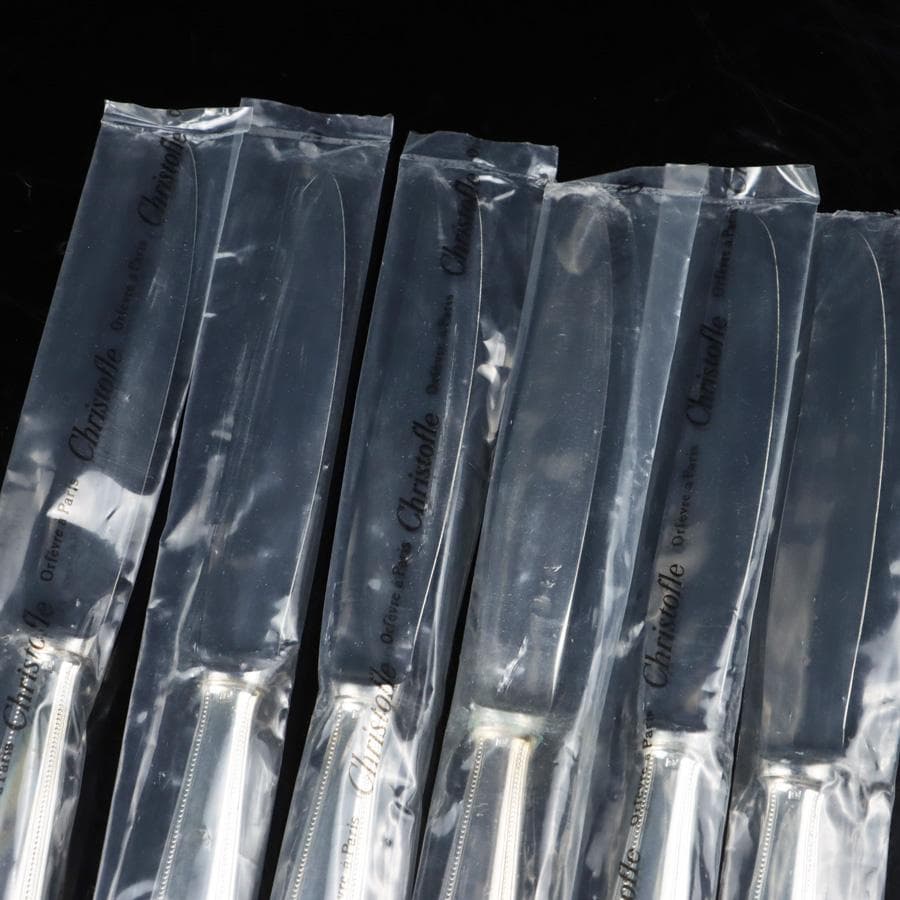 Y2798-1 クリストフル パール テーブルナイフ 6本セット - メルカリ