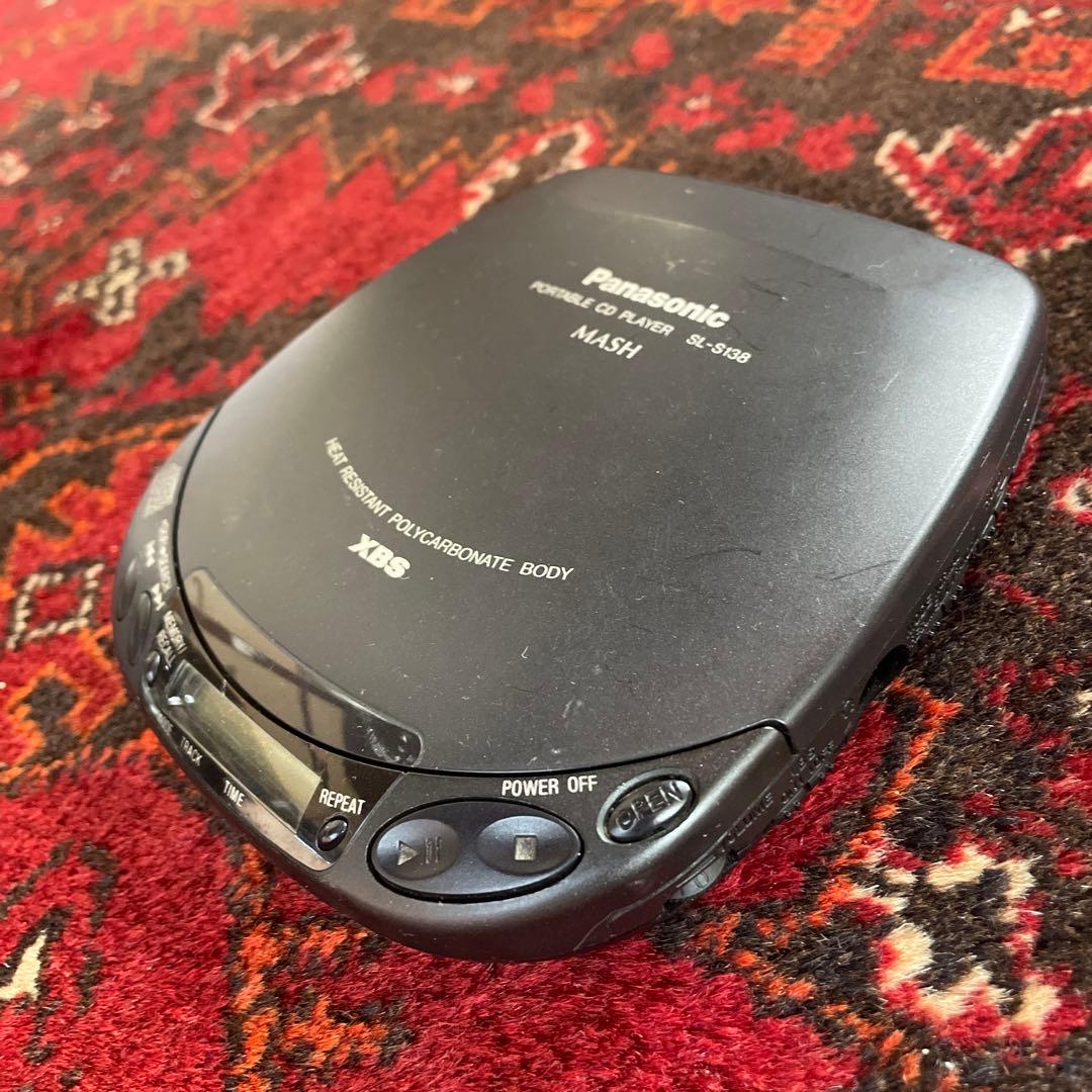 Panasonic パナソニック ポータブルCDプレイヤー（ジャンク） - メルカリ