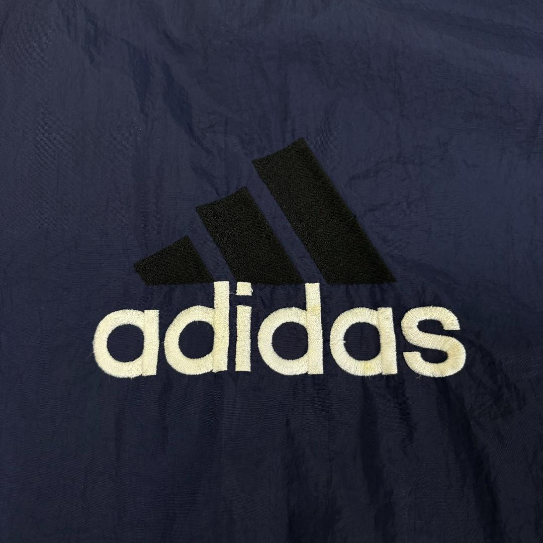 JQ103《常田大希さん着用》アディダス　プルオーバー　刺繡ロゴ　サイドデザイン