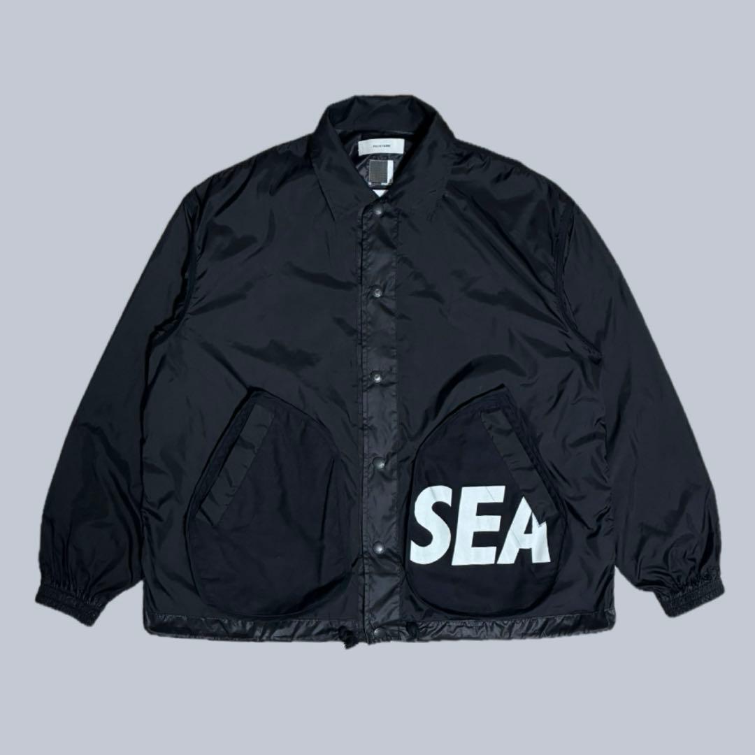 FACETASM × WIND AND SEA コーチジャケット 黒 - メルカリ