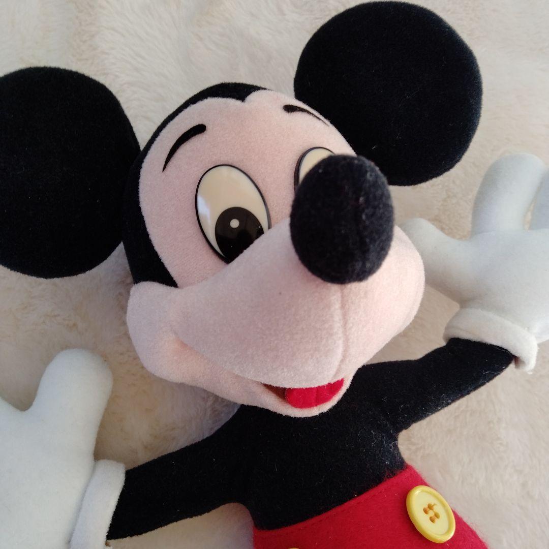 レトロ 東京ディズニーランド初期針金入りミッキーマウスとミニー