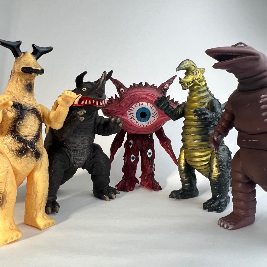 80年代 90年代 ウルトラ怪獣ソフビ5体セット - メルカリ