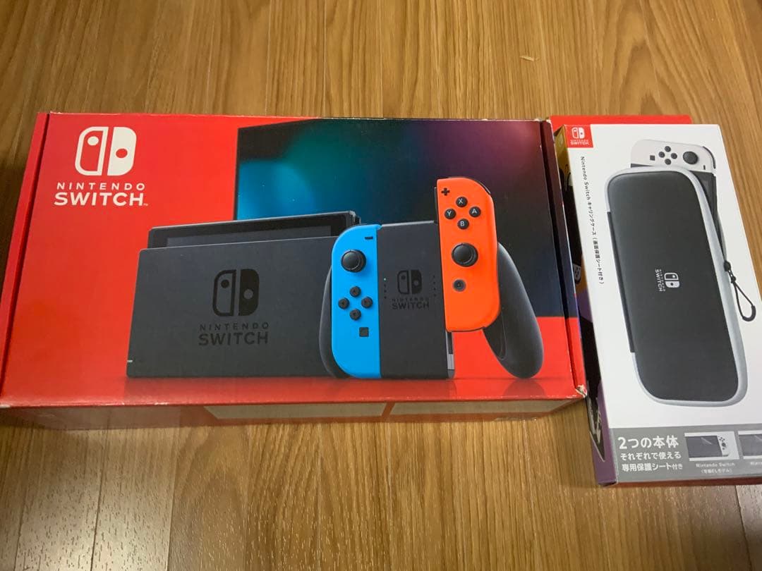 新品同様 Nintendo Switch Joy-Con ネオン 純正ケース付き Amazon.co.jp: 【任天堂純正品】Joy-Con(L) ネオンブルー : ゲーム