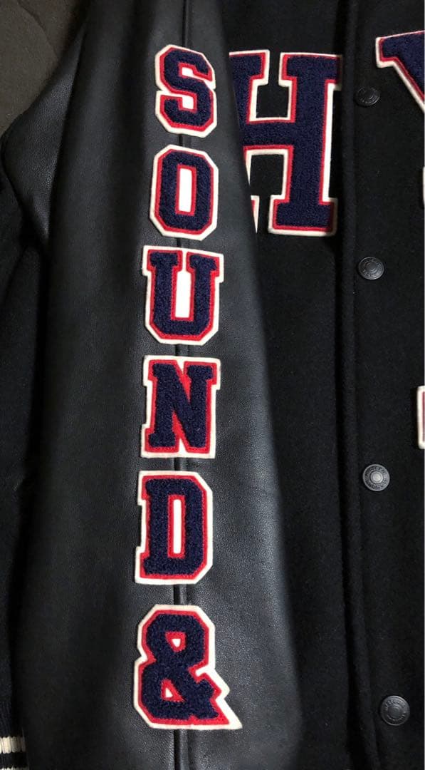 希少☆ヒステリックグラマー hys アップリケスタジャン メンズL NBA