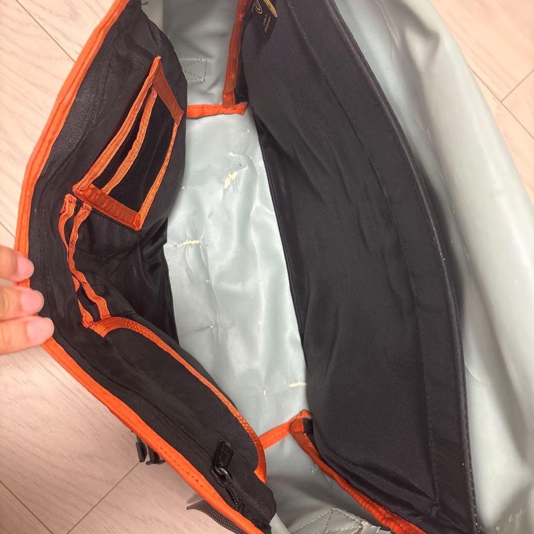 TIMBUK2 メッセンジャーバック オレンジ グレー 古着 - メルカリ