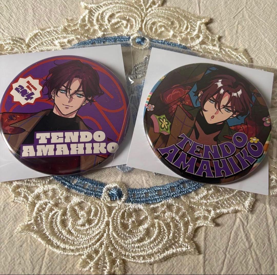 カリスマガンボツアー 缶バッジ WEAR2ver. 天堂天彦 カリスマガンボ