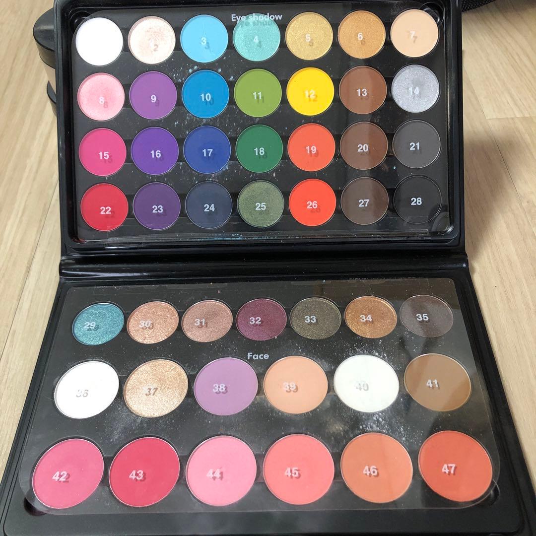 中古品 BRI-DE 美容専門学校 メイク道具一式 中古品 BRI-DE 美容専【