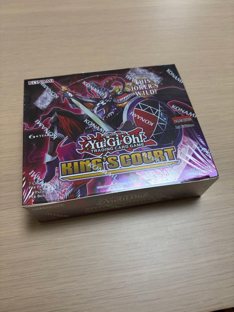 遊戯王 EU英語版 King's Court 1BOX 新品未開封 遊戯王】海外新規いっぱい！KING'S COURTを1BOX開封！【#英語版 #開封