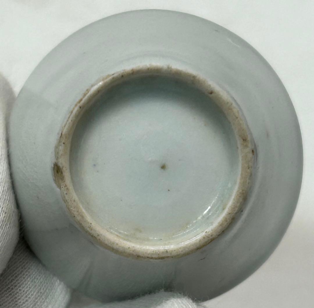 中国 清時代 染付&白磁 くいのみ2点 送料込み0929 - メルカリ