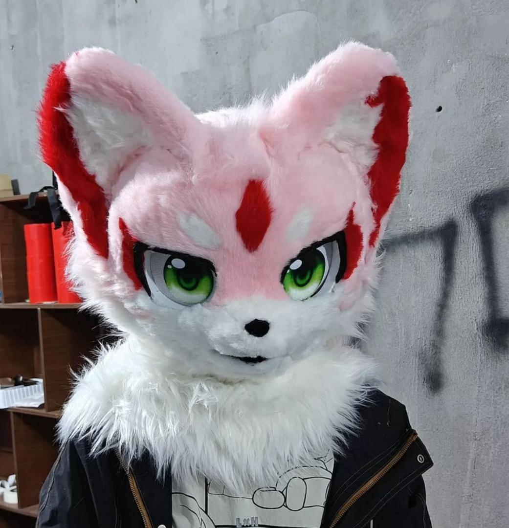 ケモノ 着ぐるみ コスプレ ファースーツ コスチューム マスク fursuit