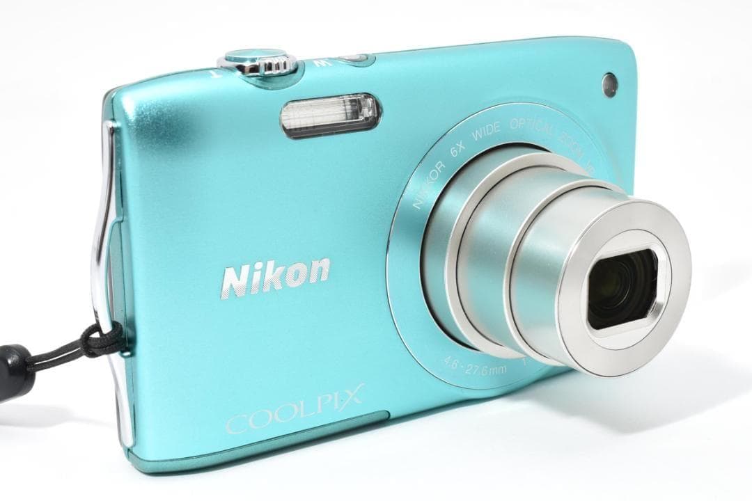 ニコン　Nikon COOLPIX S3300 ミントグリーン《元箱・SD付属》