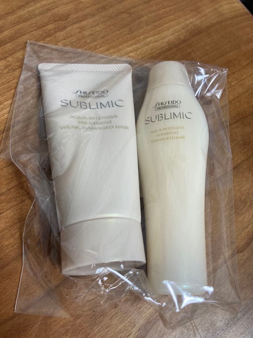 SHISEIDO SUBLIMIC シャンプー トリートメント セット - メルカリ