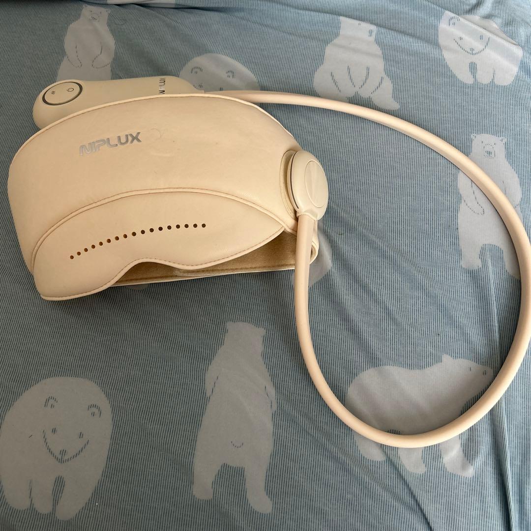 【中古】NIPLUX アイマッサージャー アイボリー　チルメット niplux_np-cm24iv-nb
