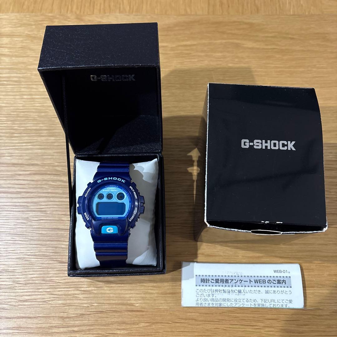 G-SHOCK デジタル腕時計 クレイジーカラーズ　ブルー　動作未確認 G-SHOCK デジタル腕時計 クレイジーカラーズ ブルー 動作未確認 - 時計