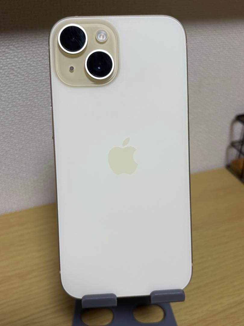 《格安美品》iPhone 15 128GB イエロー simフリー