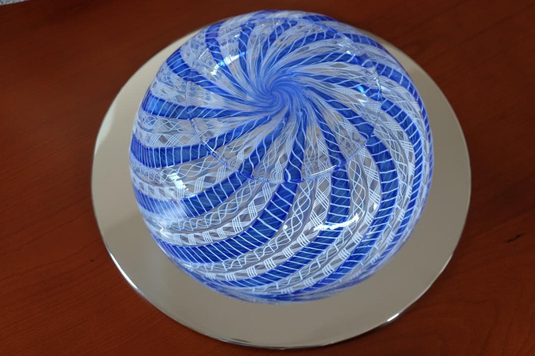 ベネチアンガラス レースガラス 検/舩木倭帆/藤田喬平/倉敷ガラス