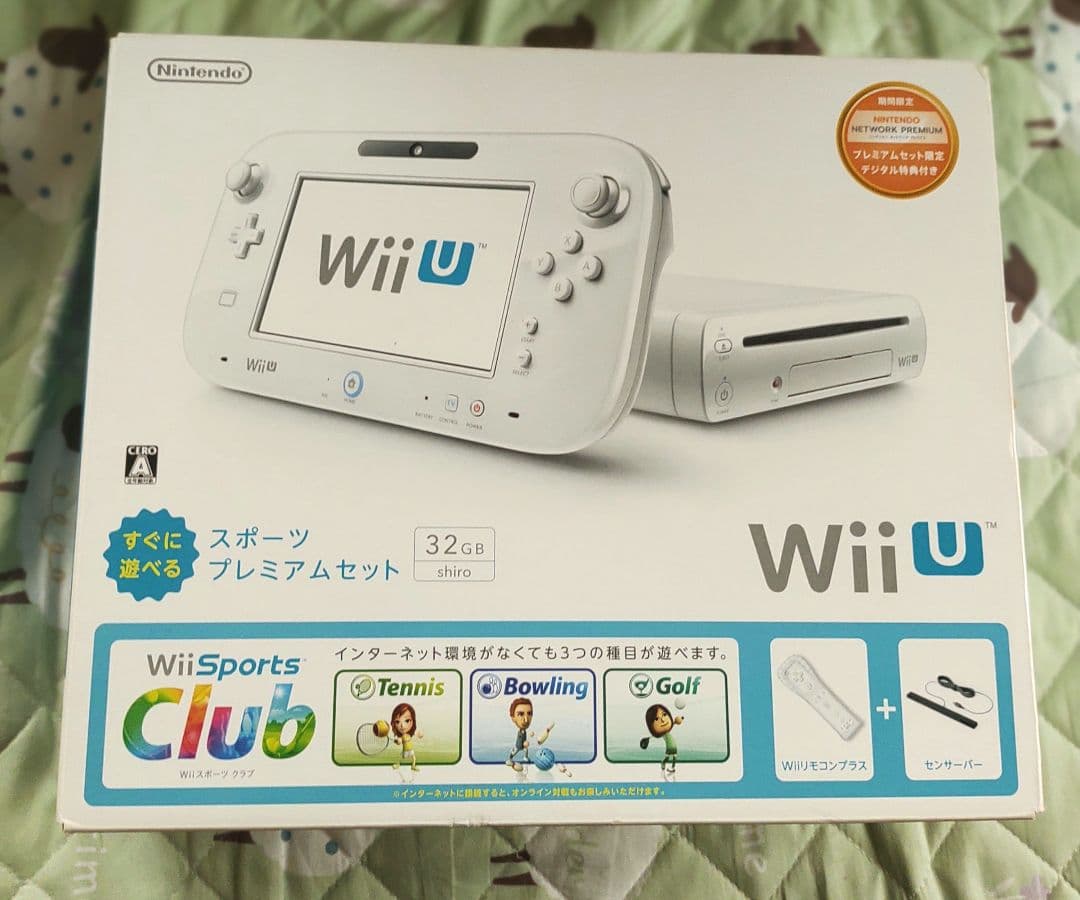 Wii U 本体 32GB スポーツプレミアムセット - メルカリ