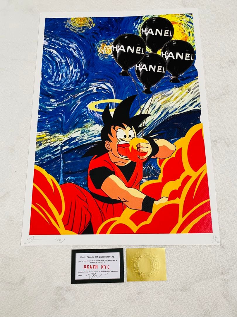 DEATH NYC ドラゴンボール アートポスター