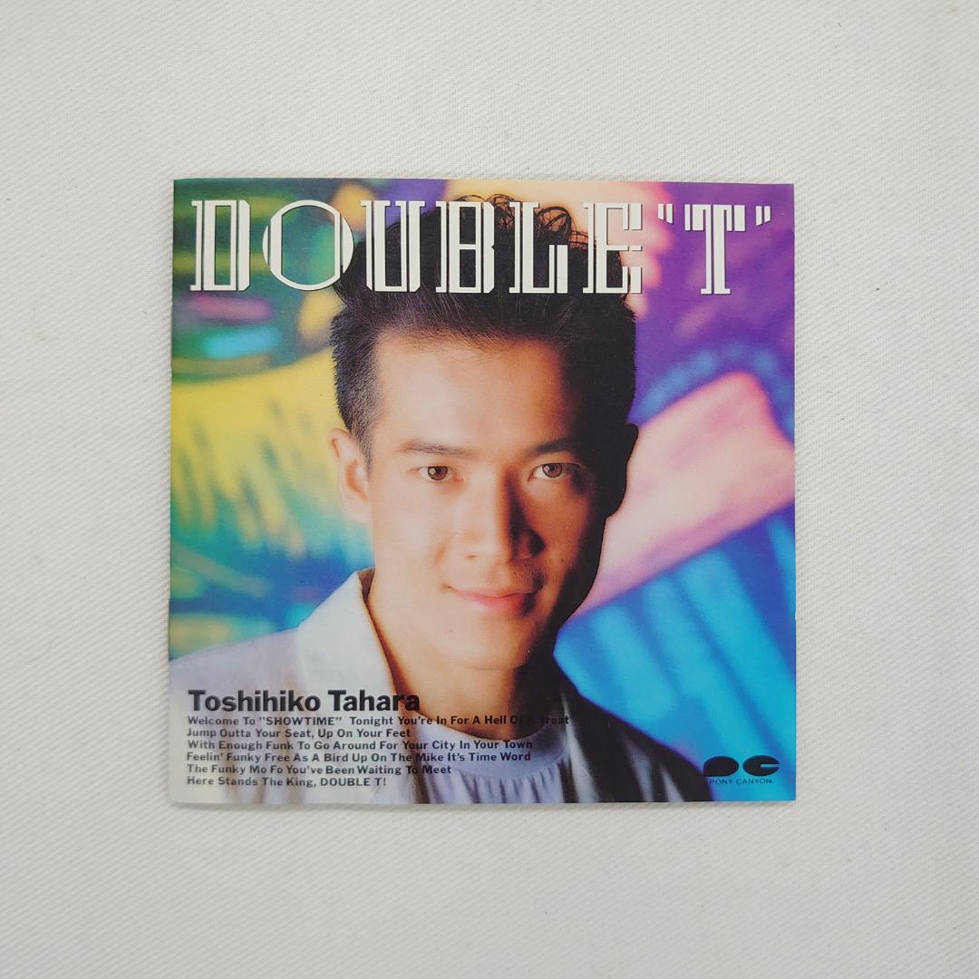 田原俊彦 初回盤 DOUBLE T CD 未開封ハンカチ付 PCCA-00069 - メルカリ