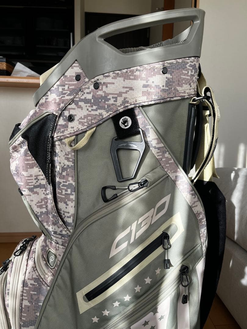 美品希少SUN MOUNTAIN C130 14分割 キャディバッグ カモフラ柄 - メルカリ