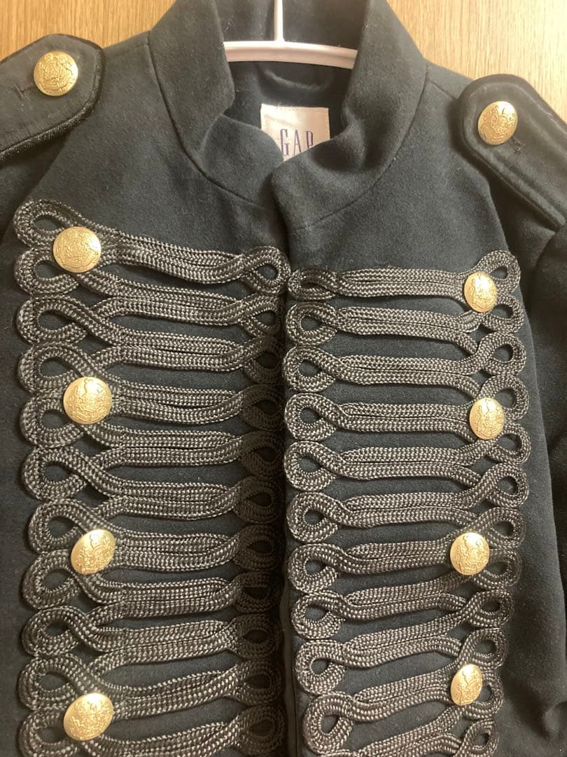 GAP ナポレオン ジャケット XS ブラック 黒 - メルカリ