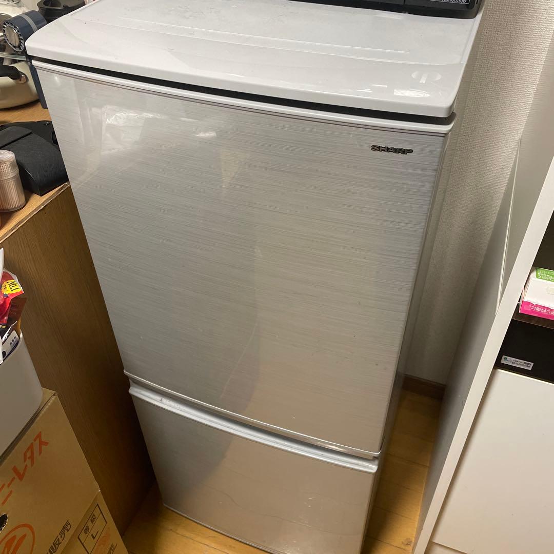 引越しで急ぎの為安くしてます！】シャープ SJ-D14D 冷蔵庫 グレー
