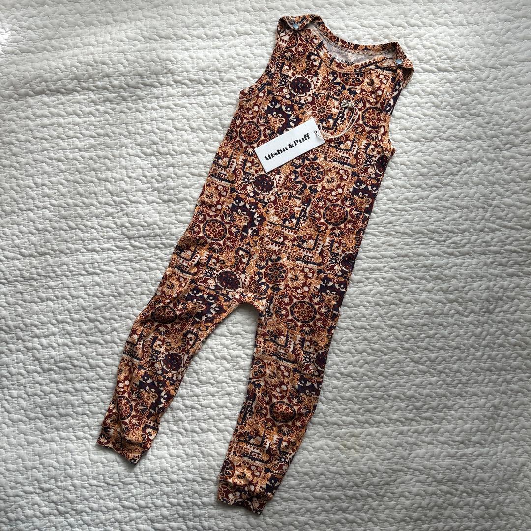 Misha & Puff メダリオン オーバーオール 12-18m