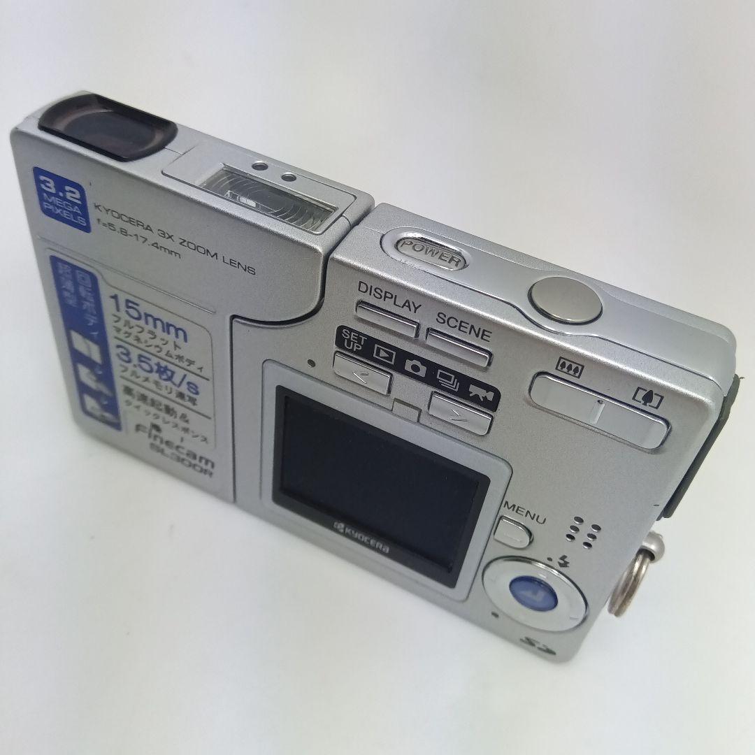KYOCERAデジカメSL300RfinecamSDカード付き - メルカリ