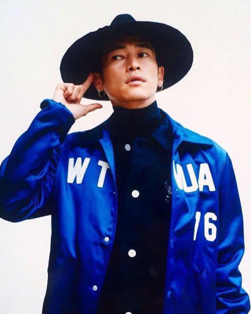 た*ま様 超希少　wtaps 窪塚洋介　ジャケット 青 W)taps - 窪塚洋介着✴︎WTAPS✴︎スウェットパンツ✴︎2018AWの通販