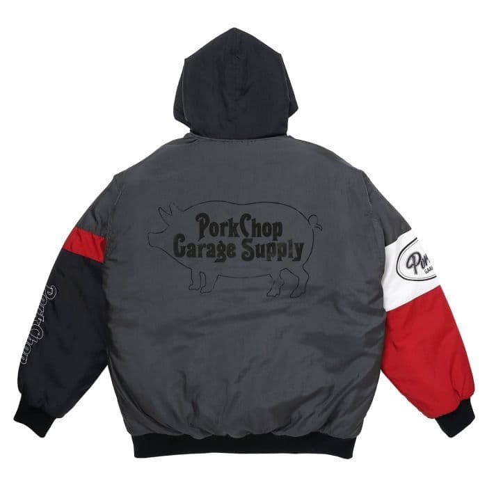 XL PORKCHOP GARAGESUPPLY Hooded Stadium - メルカリ