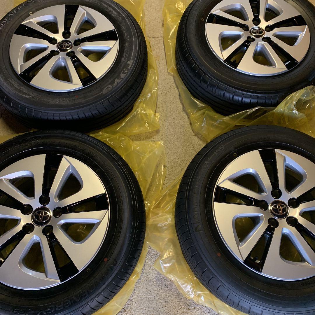 50系プリウス純正ホイール タイヤ付き（新車外し） - メルカリ