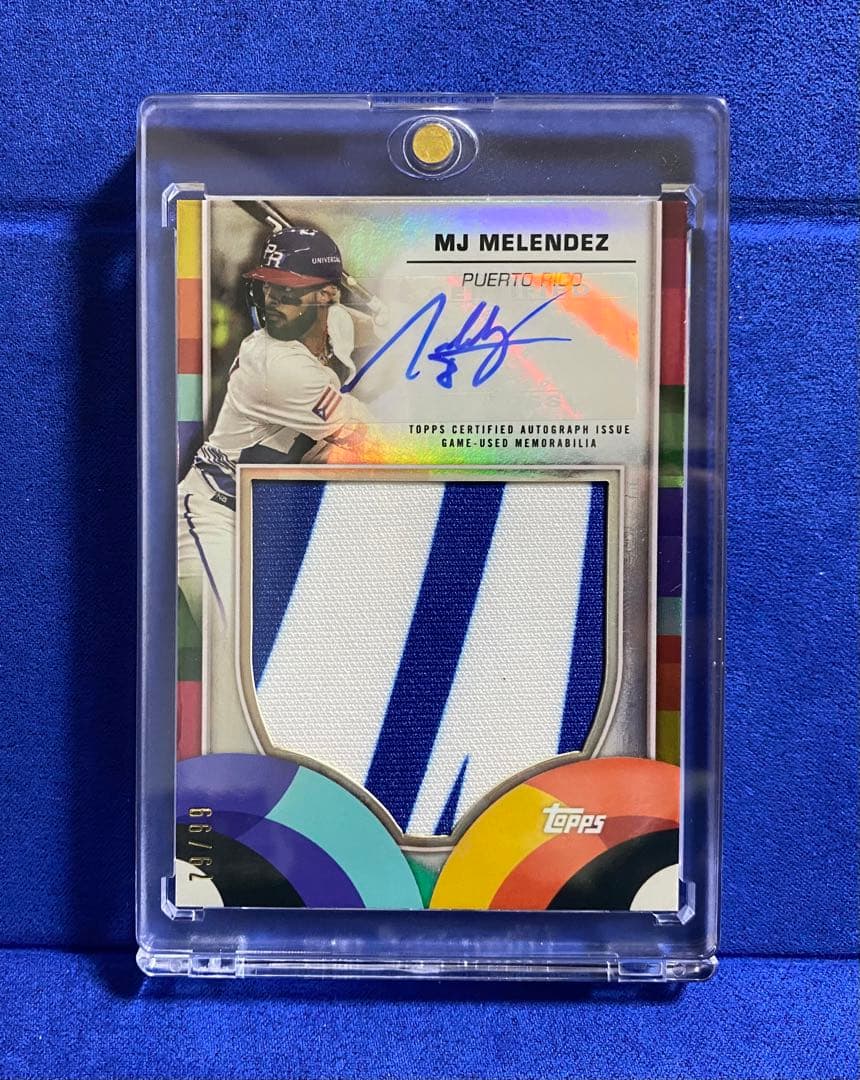 MJ メレンデスレリックオート5/5ラストナンバー直筆サイン