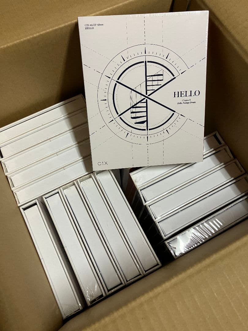【新品未開封・まとめ売り】CIX / HELLO Chapter 0（紺20枚） CIX – KPOP2U_Unnie