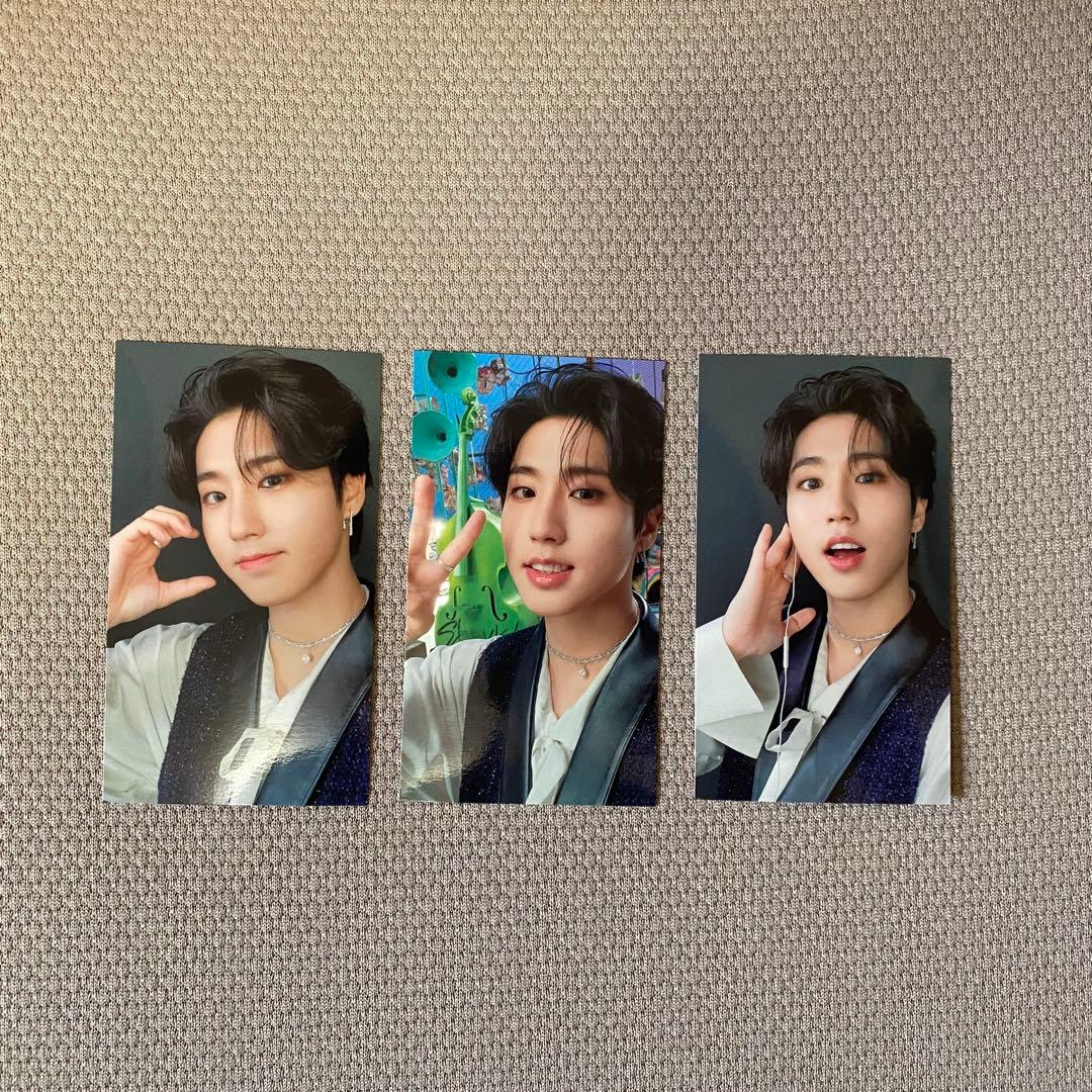 Stray Kids THE SOUND FC盤 両面トレカ3種ハン - メルカリ