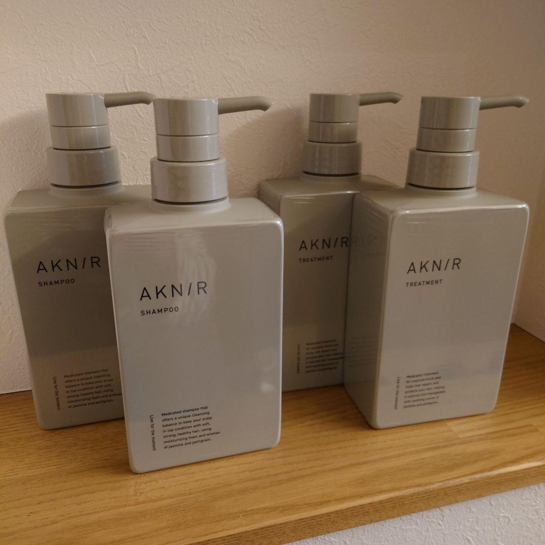 AKNIR シャンプー トリートメント 2セット AKNIR(アクニー) / 薬用ヘアシャンプー＆トリートメント セットの公式