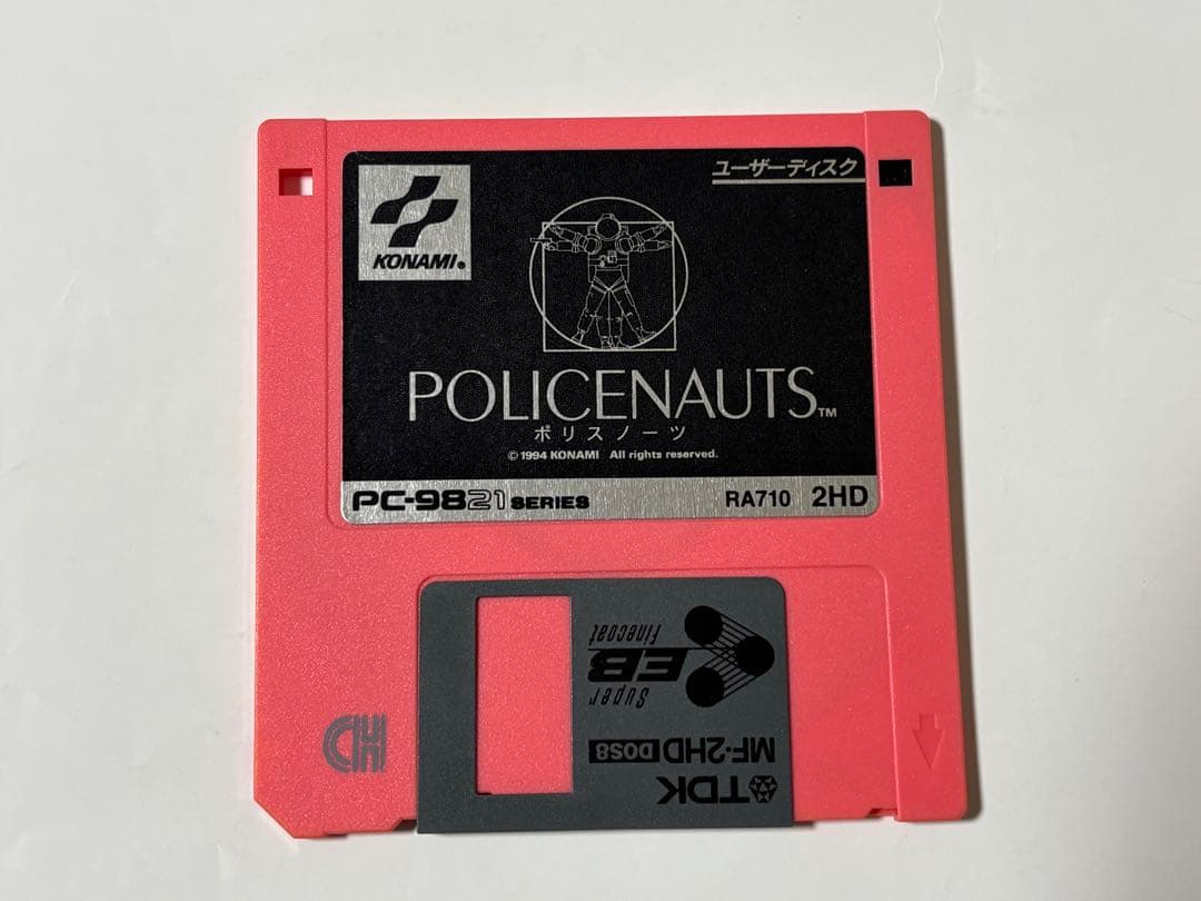 希少品】POLICENAUTS ポリスノーツ PC-9821 KONAMI - メルカリ