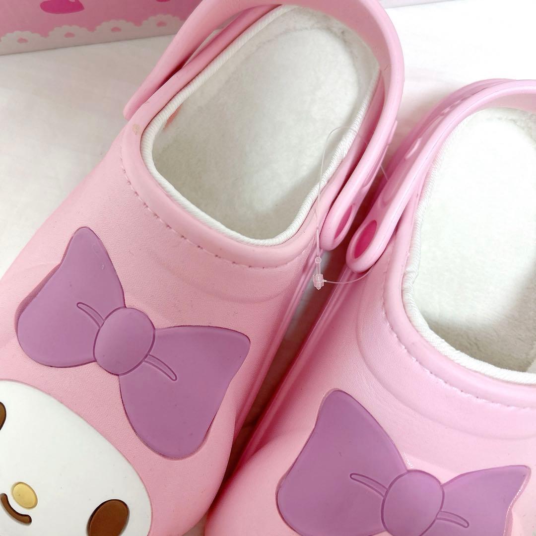 マイメロ ボア付き サンダル クロックス風 ドンキ限定 Mサイズ