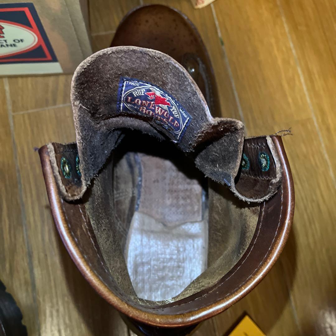 LONE WOLF BOOTSビブラムソール　\"LOGGER\"　LW00125