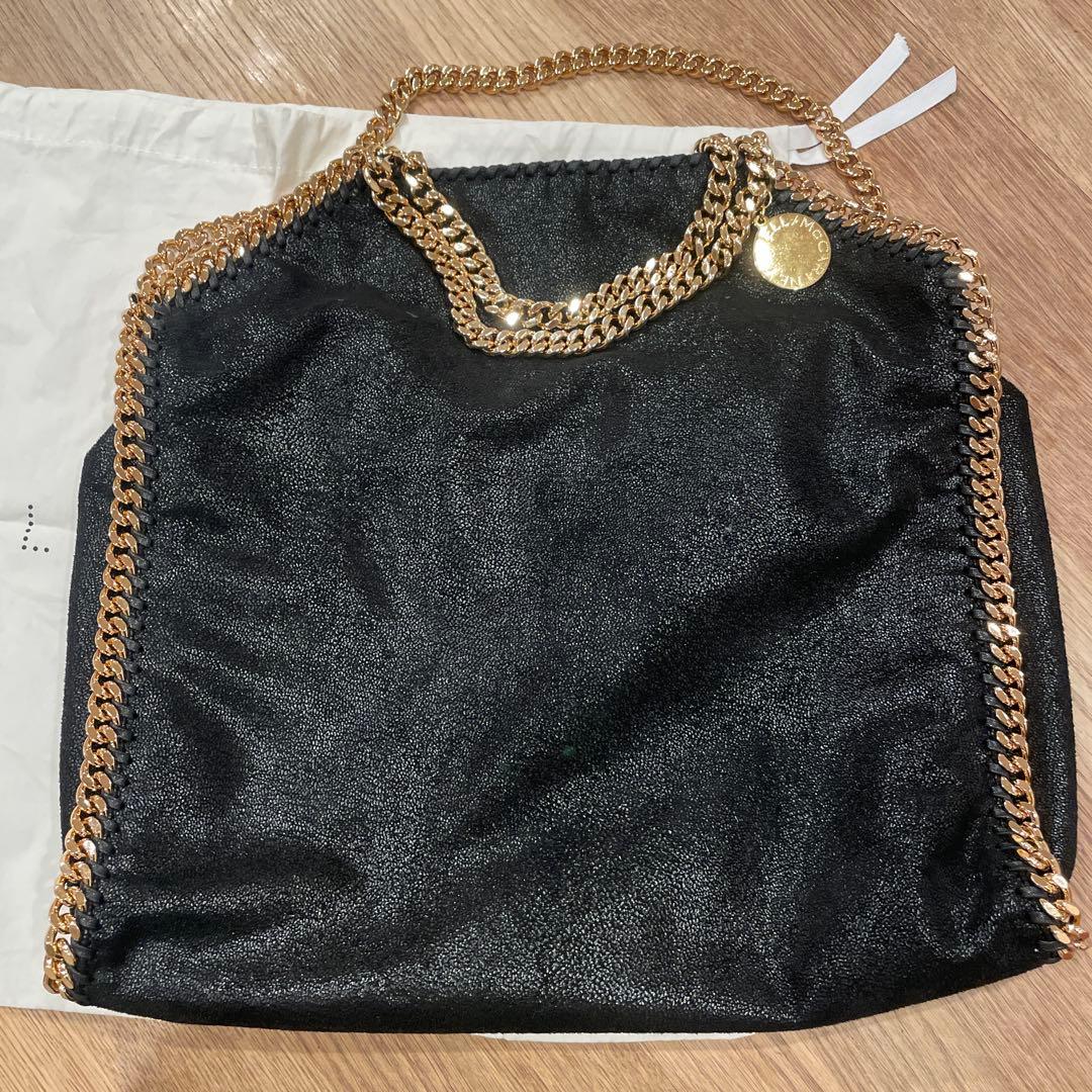 Stella McCartneyファラベラ フォールドオーバー トートバッグ　大 Women BLACK ファラベラ フォールドオーバー トートバッグ | Stella