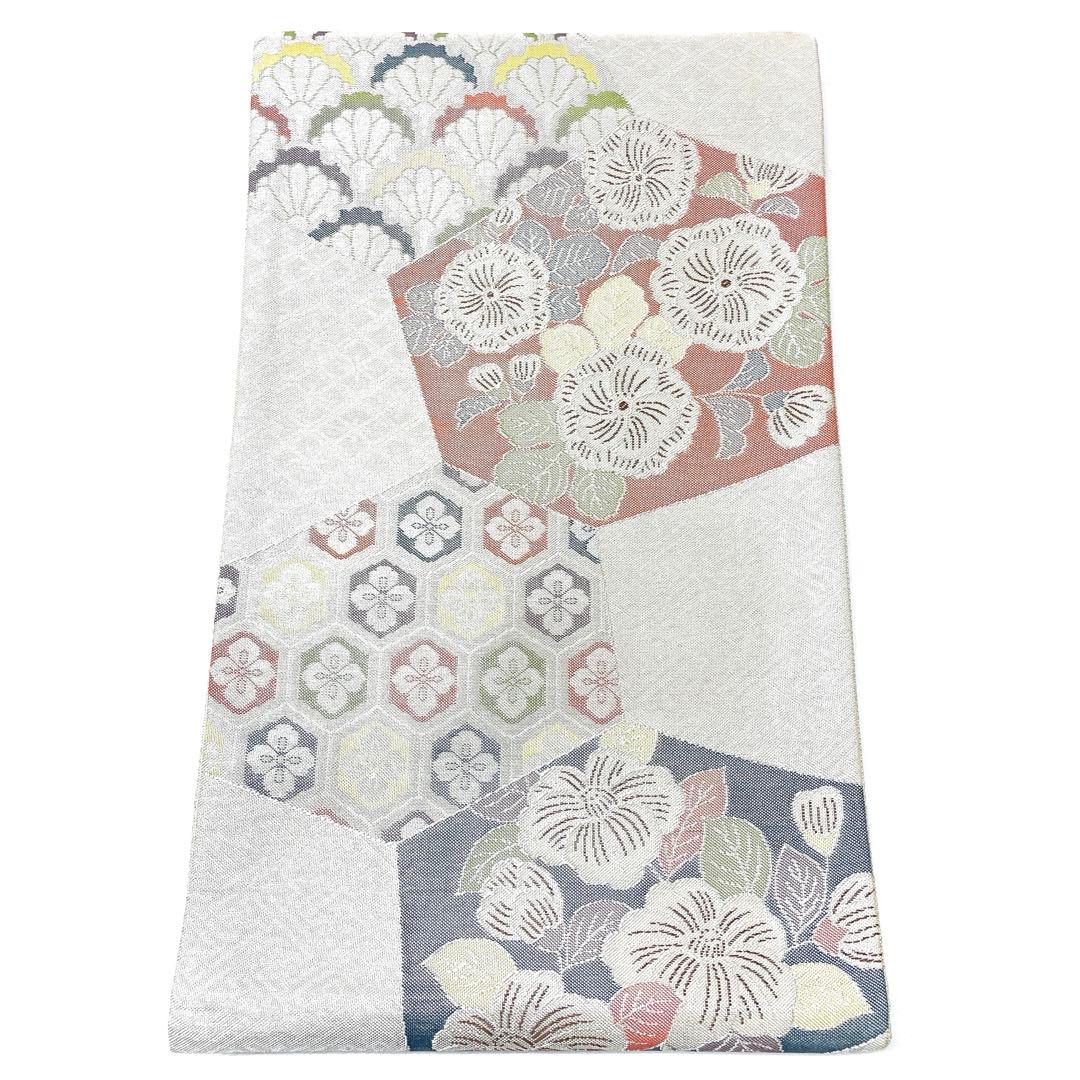 A1832 ○高級 正絹 六通 袋帯 辻ヶ花 - メルカリ