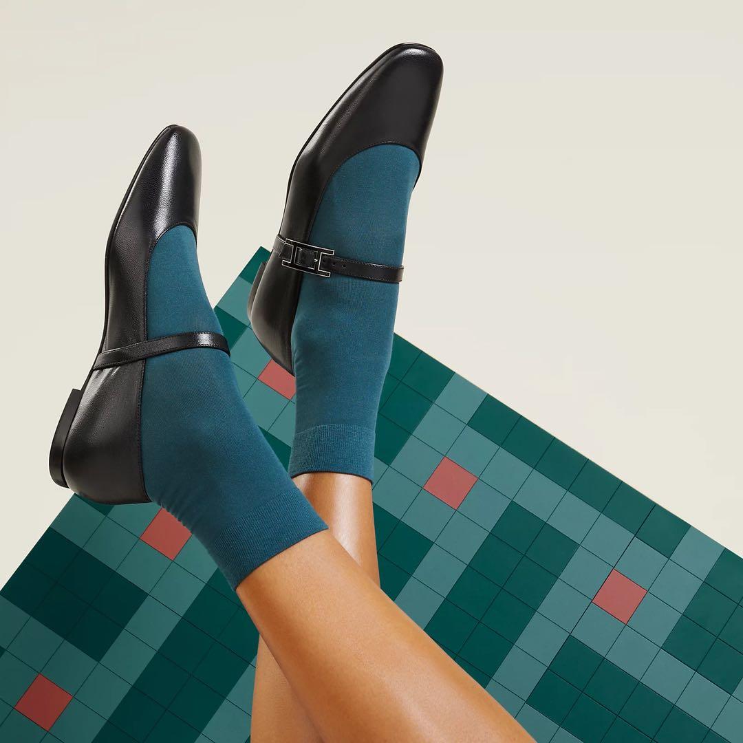 美品HERMES エルメス バレエシューズ 《ジェーン》 35 定価20万