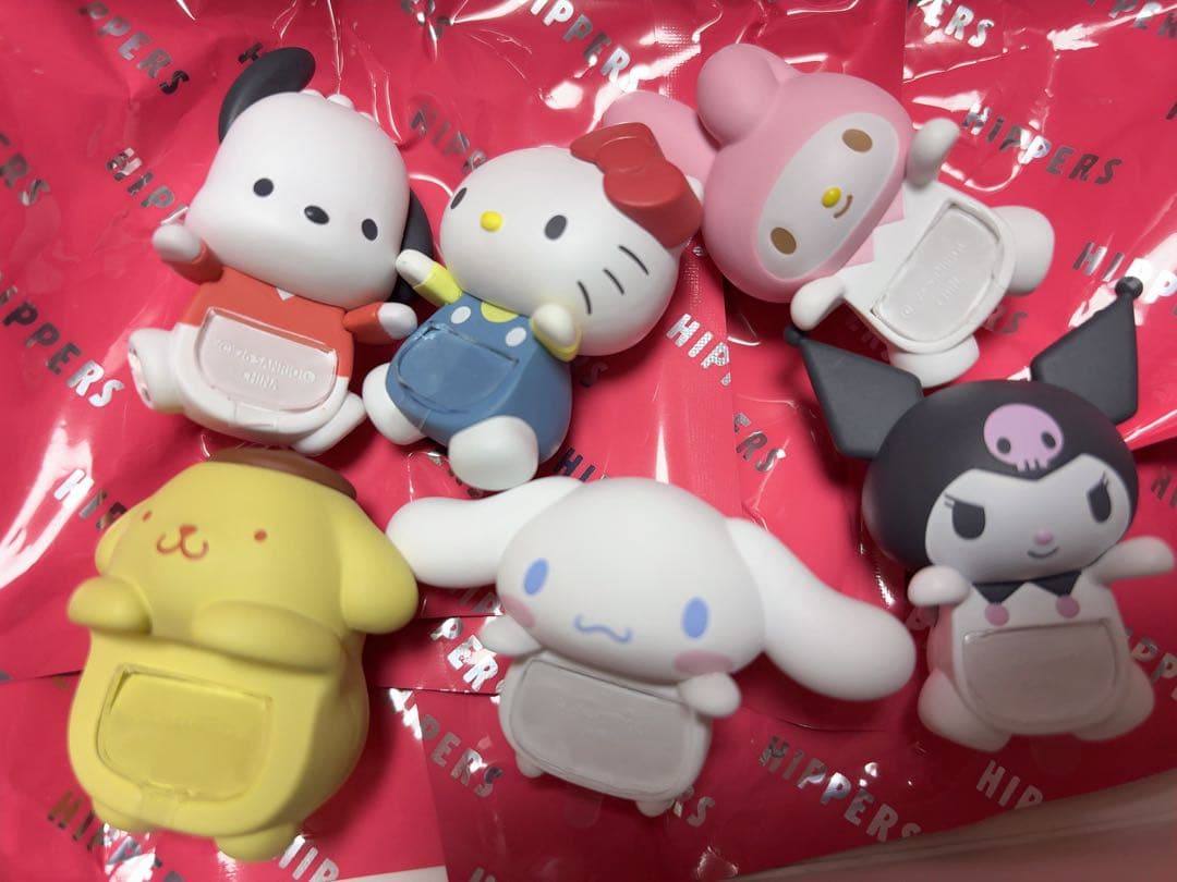 HIPPERS サンリオ　6種コンプセット HIPPERS HELLO KITTY AND FRIENDS ヒッパーズ ハローキティ アンド