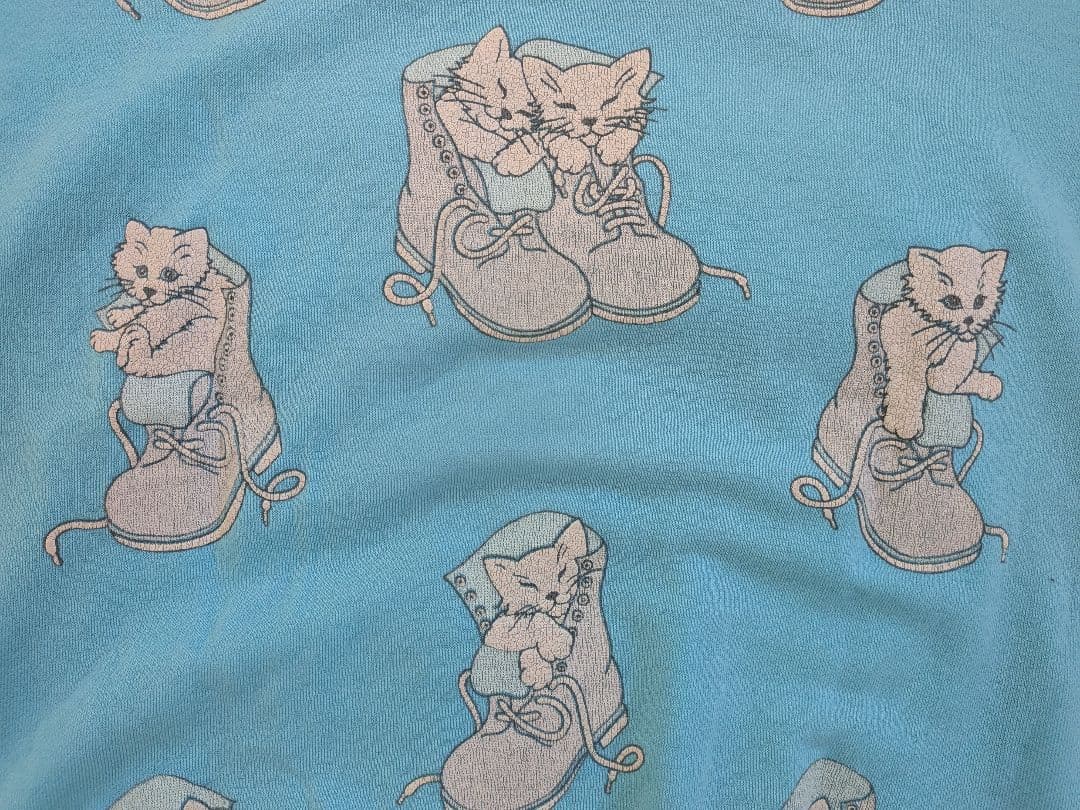 vintage 80s SCARAB cat in shoe sweat set - メルカリ