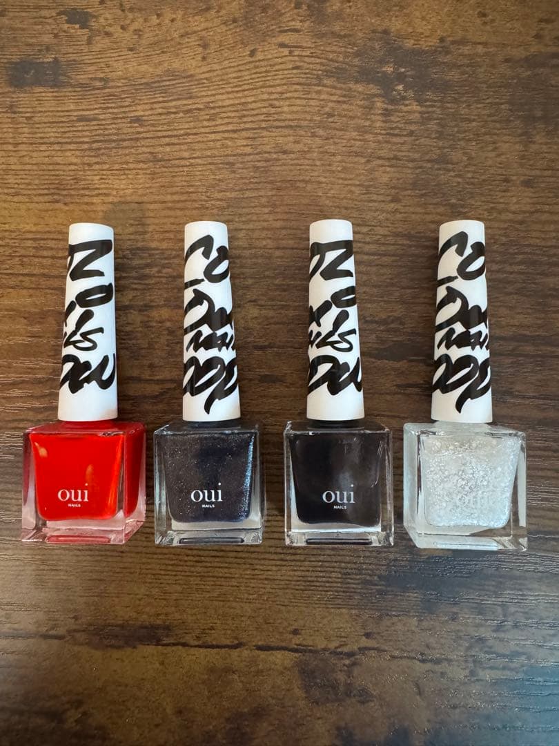 oui x coz ネイルカラー 4本セット スタイリスト安西こずえさんが大人のためのネイルキットを発売！【“NO