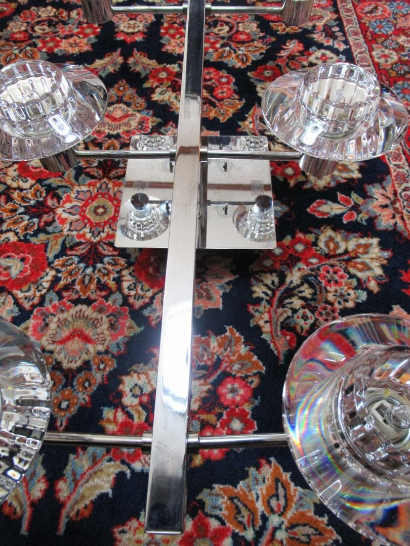 15万 大塚家具 8灯シャンデリア ROG-0660/8 クリスタルガラス