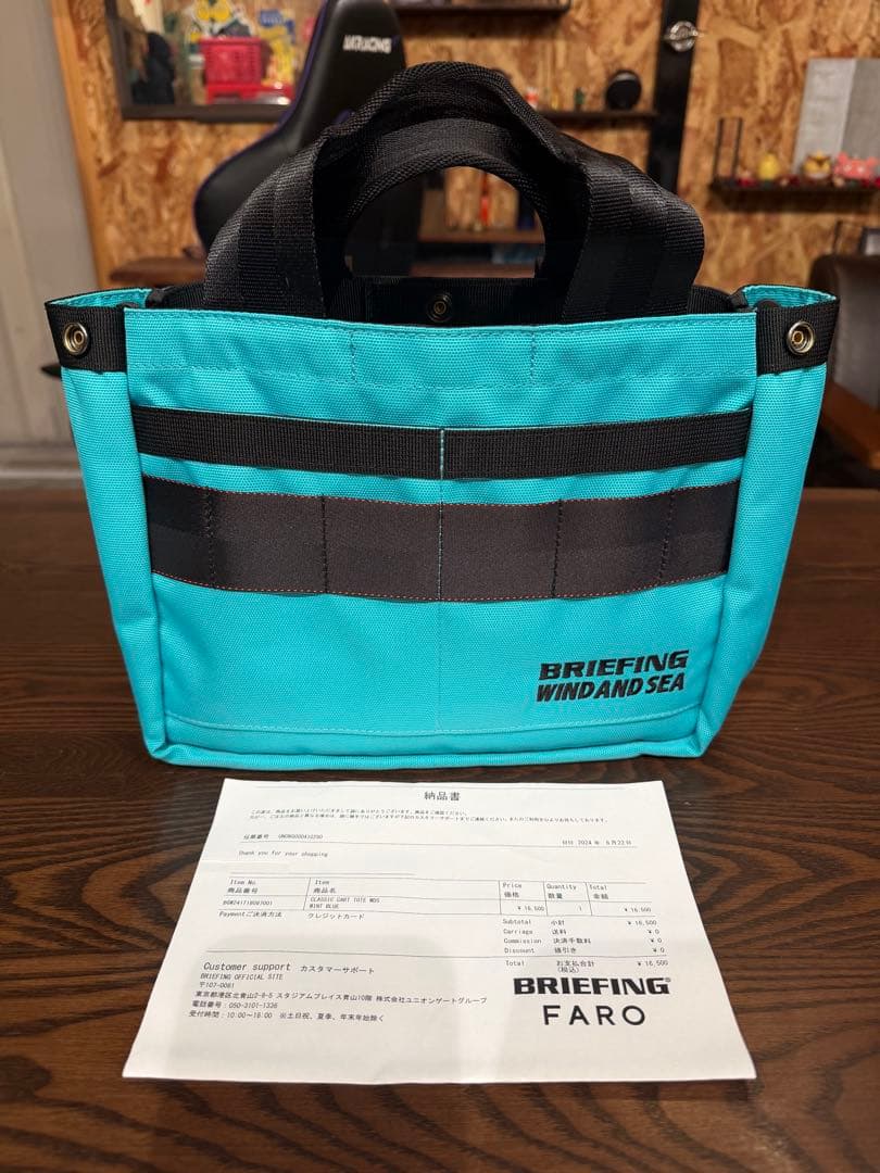 BRIEFING WIND AND SEA コラボ　カートバック　新品未使用 BRIEFING GOLF（ブリーフィングゴルフ） 【美品】ブリーフィング