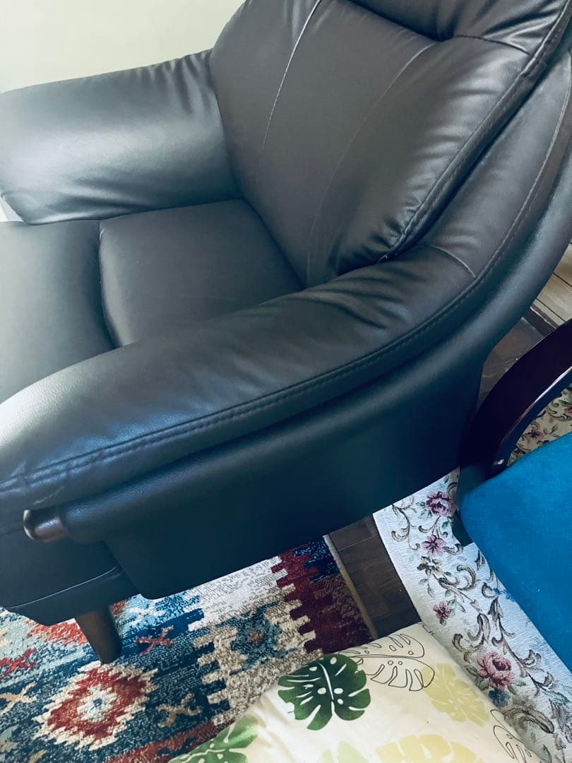 必読！(Nシールド コウテイ3 DBR)1人用ソファ 直接取引&たのメル