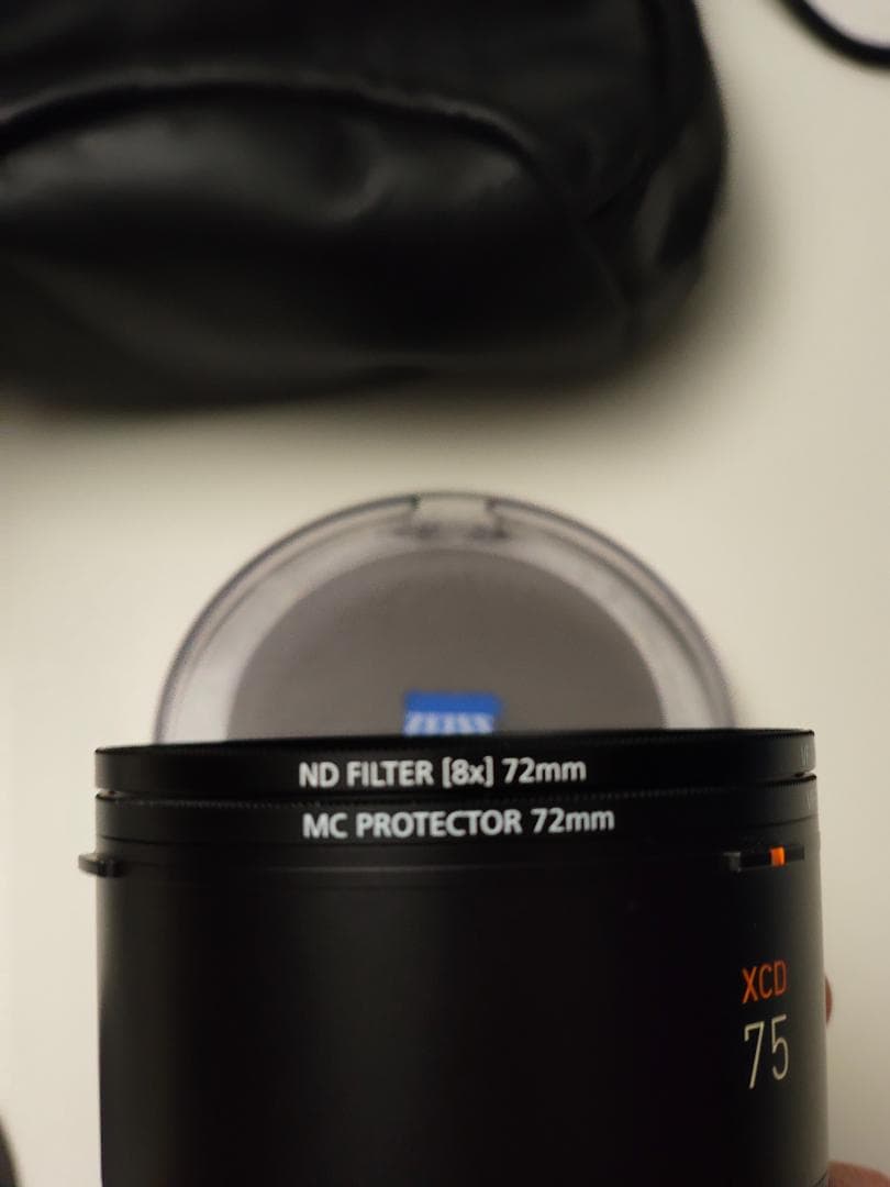 Hasselblad XCD 75mm 純正箱 + ZEISS MC + ND8 - メルカリ